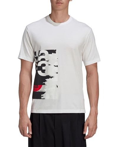adidas Y-3 CH1 Graphic T-Shirt Farbe: Weiß; Größe: XL