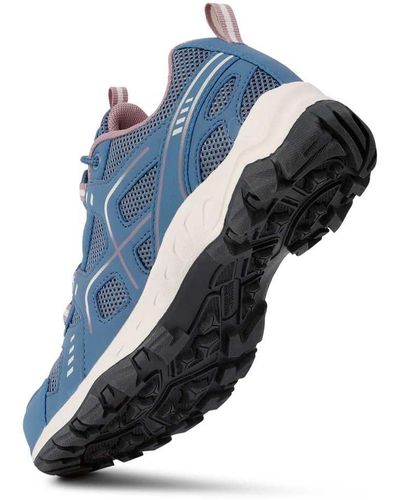 Regatta S Vendeavour Waterproof Lace Up Walking Shoes - Blue
