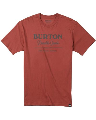 Burton MB Durable Goods shirt T-Shirt - Rot