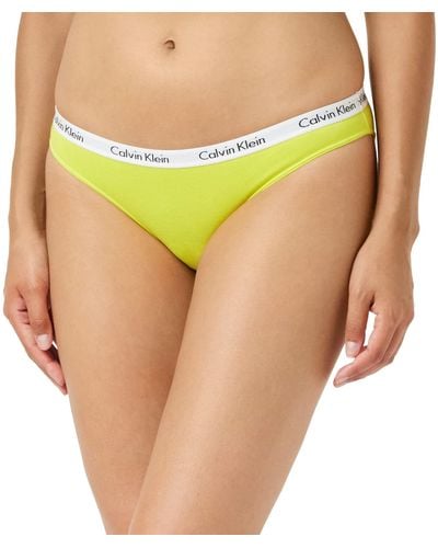 Calvin Klein Bikini Style Underwear - Yellow