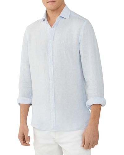 Hackett Hackett Hm309744 Long Sleeve Shirt 2xl - White