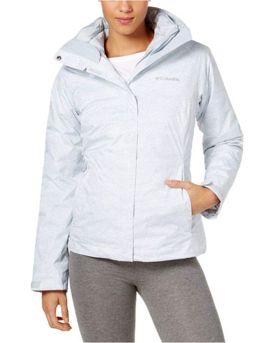 Columbia Outer West Interchange Insulated Puffer Coat - White