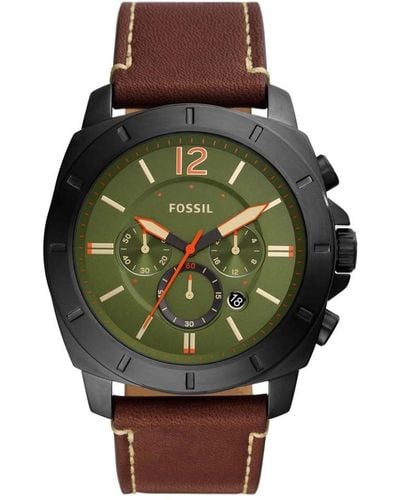Fossil Bq2760 S Privateer Watch - Green