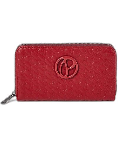 Pepe Jeans Portefeuille Kate - Rouge