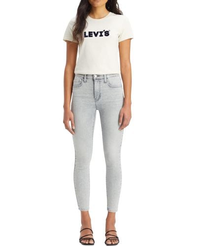 Levi's 720 High Rise Super Skinny Jeans - Black