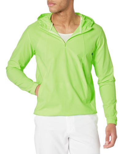 adidas Ultimate365 Anorak Pullover Jumper - Green