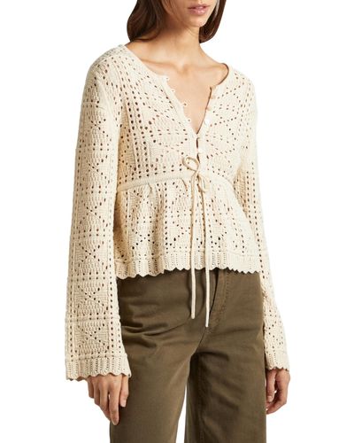 Pepe Jeans Gaelle Pullover Jumper - Natural