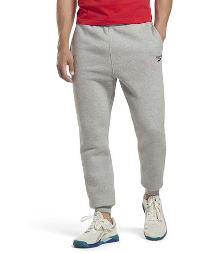 Reebok Ri Linkerbeen joggingbroek - Grijs