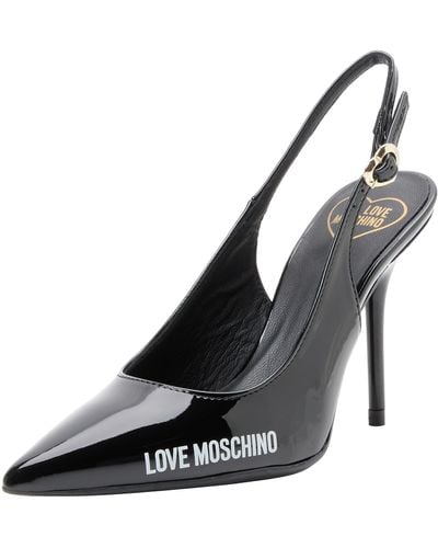 Love Moschino Ja10149g1h Heel Sandal - Black