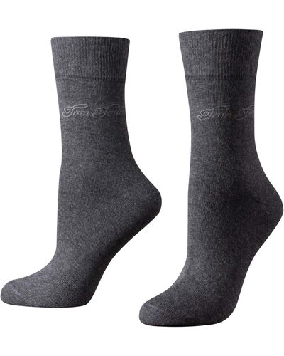 Tom Tailor Socken 2-er Pack - Schwarz