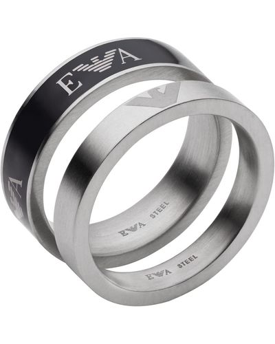 Emporio Armani Rings for Men | Online Sale up to 29% off | Lyst