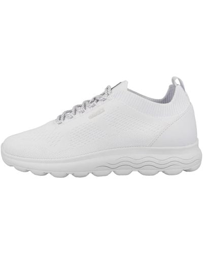 Geox D Spherica Sneakers - Wit