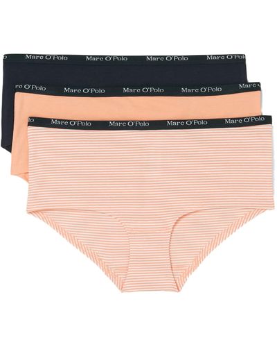 Marc O' Polo Body & Beach Multipack W-Panty 3-Pack Hipster-Höschen - Weiß