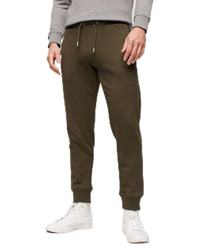 Superdry Essential Logo Ub Joggers M Brown - Green