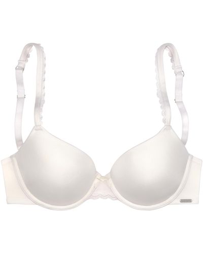 S.oliver Push-Up BH in Creme - Weiß