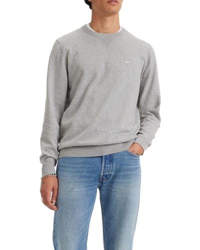 Levi's Lightweight Housemark Sweaters - Grau