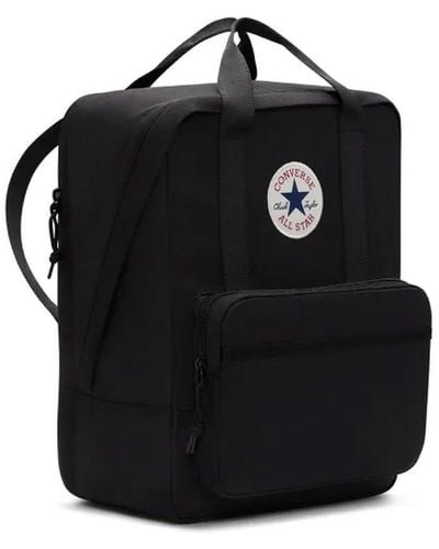 Converse Small Square Backpack - Schwarz