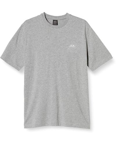 Oakley Camiseta de ga Corta Relajada - Gris