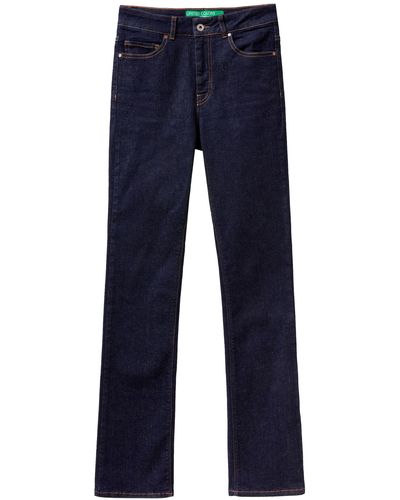 Benetton Pantalone 4orhde00g Jeans - Blu