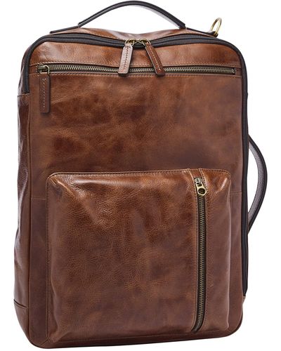 Fossil Buckner Backpack - Brown