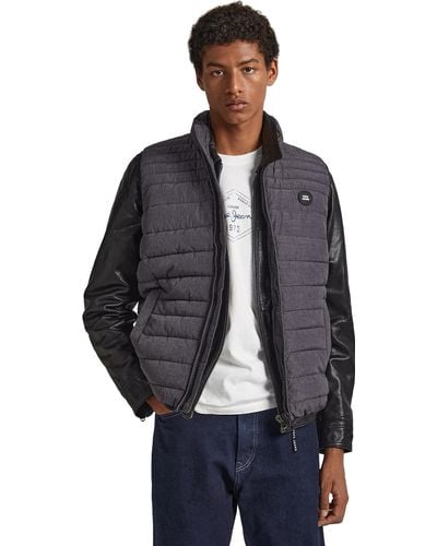 Pepe Jeans Balle Gillet Marl - Blauw