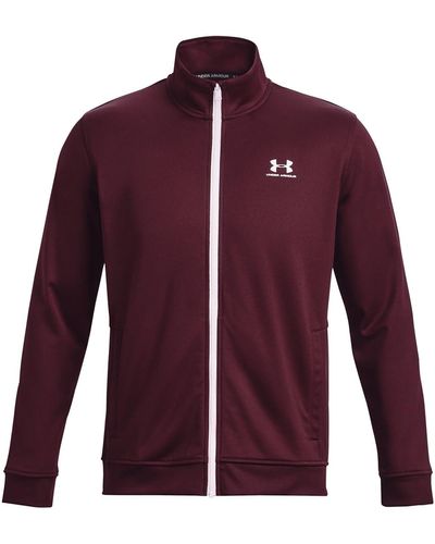 Under Armour Sportstyle Tricot Broek - Paars