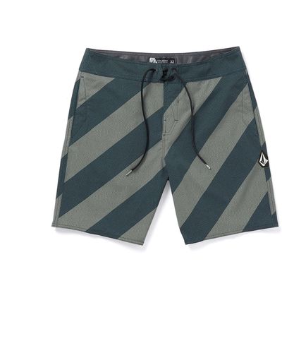 Volcom S Mod Tech 19" Boardshort Board Shorts - Gray