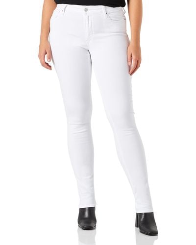 Replay Jeans Luzien Skinny-Fit Hyperflex Colour X-Lite mit Stretch - Weiß