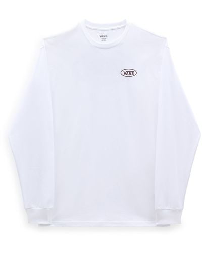 Vans Ls Skoval T-shirt - White