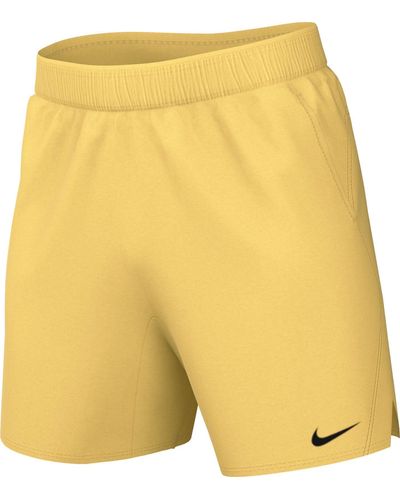 Nike M Nkct DF Vctry Short 7in Pantalones Cortos - Amarillo