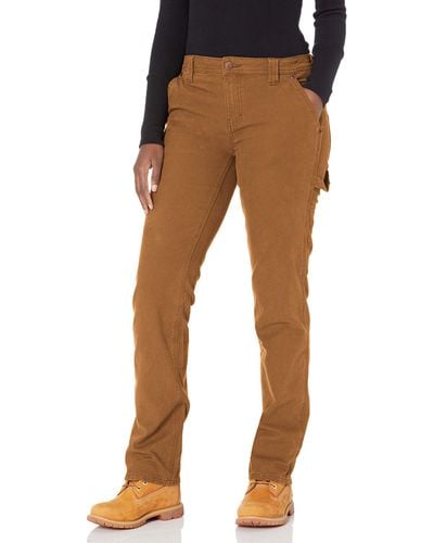 Dickies Relaxed Straight Carpenter Duck Pant Arbeitshose - Braun