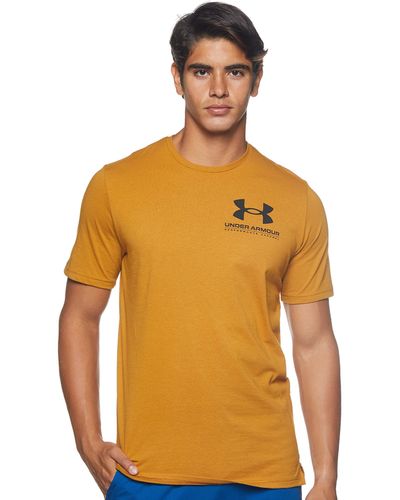Under Armour Performance Big Logo T-Shirt - Orange