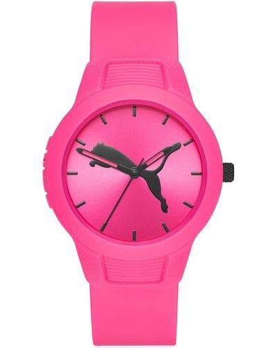 PUMA Reset V2 Watch - Pink