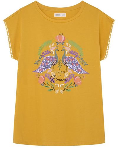 Springfield Camiseta - Amarillo