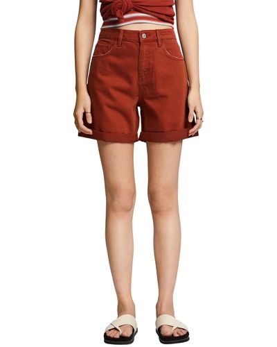 Esprit 043ee1c308 Shorts - Rouge