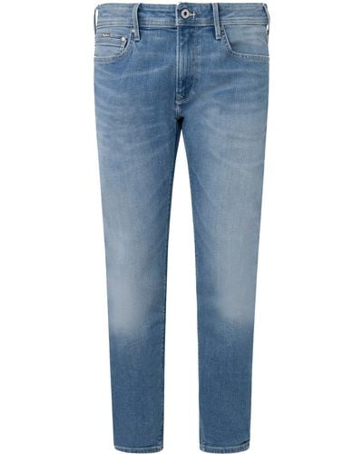 Pepe Jeans Tapered Jeans - Blauw