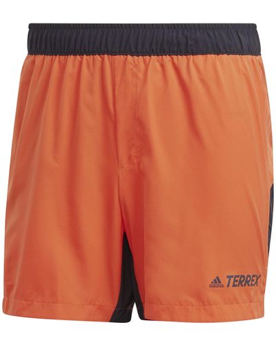 adidas Trail Shorts Voor - Oranje