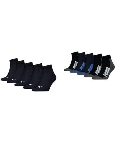 PUMA Socken Schwarz 39-42 Socken Blau/schwarz 39-42 - Blue