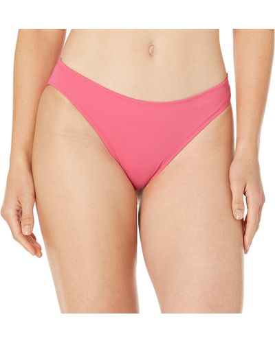 Amazon Essentials Parte Inferior de Traje de Baño Tipo Bikini Clásico Mujer - Rosa