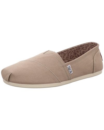 Skechers Vrouwen Pluche Peace And Love Flat - Meerkleurig