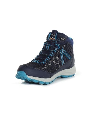 Regatta S Lady Samaris Lite Hydropel Walking Boots - Blue