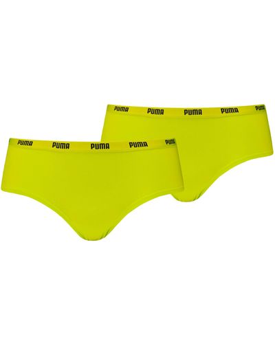 PUMA Hipster Knickers - Yellow