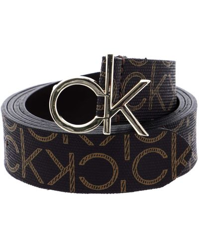 Calvin Klein Cintura con logo Belt - Multicolore