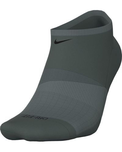 Nike No Show Sock U Nk Ed Plus Cush Ns 3pr 132 - Groen