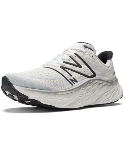 New Balance Fresh Foam X More V4 Running Shoe - White