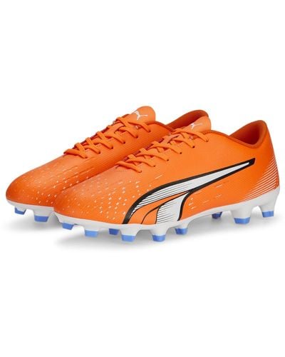 PUMA Sport Shoes ULTRA PLAY FG/AG Soccer Shoes - Orange