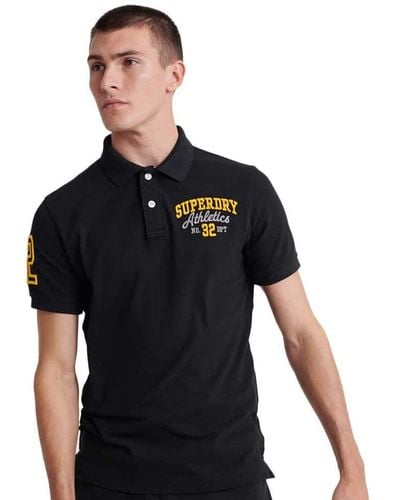 Superdry Classic SUPERSTATE S/S Polo Poloshirt - Gelb