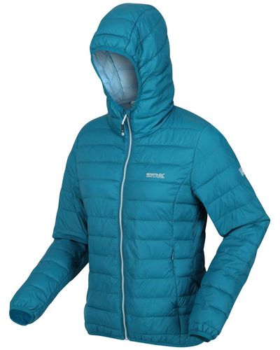 Regatta S Hooded Hillpack Padded Hooded Insulated Coat - Blue