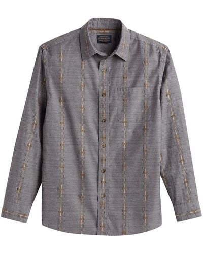 Pendleton Long Sleeve Carson Shirt - Gray