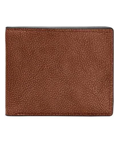 Fossil Steven FPW Bifold Wallet Medium Brown - Marron